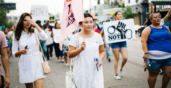 Dreamers protest cuts to DACA and immigrant rights